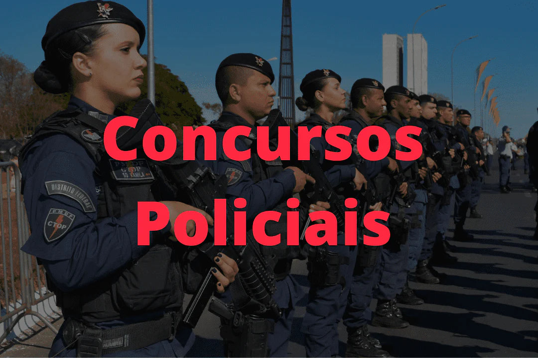 Concursos Policiais: mudanças na PF e PRF; entenda a PEC da Segurança