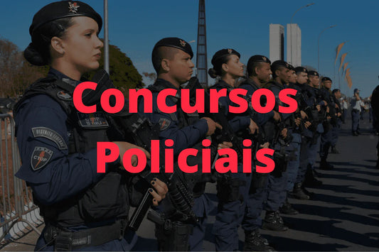 Concursos Policiais: mudanças na PF e PRF; entenda a PEC da Segurança